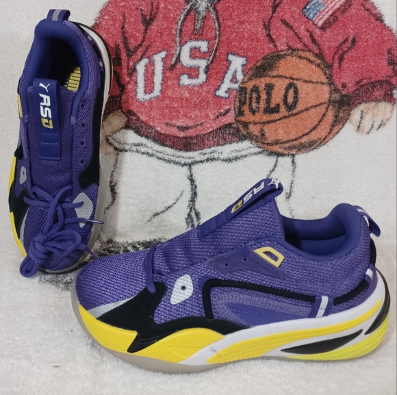 Puma J Cole RS-Dreamer Purple Heart Basketball Shoe Sneaker Mens 7 NEW NO BOX
